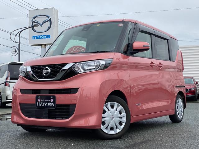 日産 ルークス Ｘ　純正９インチメモリーナビ（ＭＭ３２０Ｄ−Ｌ　フルセグ　ＣＤ