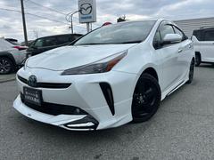 プリウス Sツーリングセレクション・ブラックエディション 純正Dオーディオ(フルセグTV/BT/ラジオ)/ETC/クルーズコントロール/パノラミックビューM/革調シート/革巻きステアリング/LEDヘッドライト/モデリスタエアロ/フォグランプ/EVモード 中古車画像