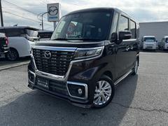 フレアワゴンカスタムスタイル ハイブリッドXG パイオニア7インチナビ(AVIC-RW502/CD・DVD・AM・FM・ワンセグ・iPad・USB・AUX)バックカメラ/運転席シートヒーター/左側パワースライドドア/ステアリングスイッチ 中古車画像