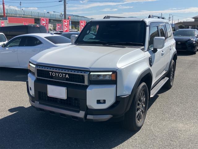 ランドクルーザー250(トヨタ) VX サンルーフ・黒革シート・パノラミックビューモニター・デジタルインナーミラー・4WD・オートクルーズコントロール・レーンアシスト・パワーシート・衝突被害軽減システム・ナビ・TV・オートライト 中古車画像