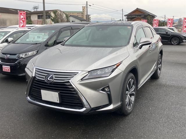 RX(レクサス) RX450h バージョンL 茶革シート・前後ドラレコ・TVキャンセラー・パノラマルーフ・全方位モニター・4WD・クリアランスソナー・オートクルーズコントロール・レーンアシスト・パワーシート・衝突被害軽減システム・ナビ・TV 中古車画像