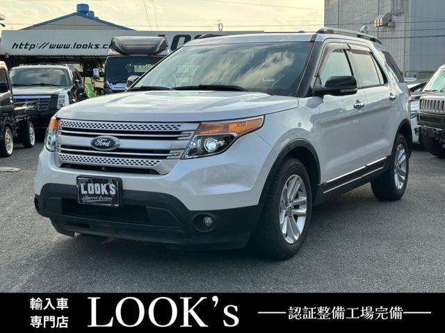 エクスプローラー(フォード) ＸＬＴ　エコブースト　エクスクルーシブ　メモリーナビ　革シート　サンルーフ 中古車画像