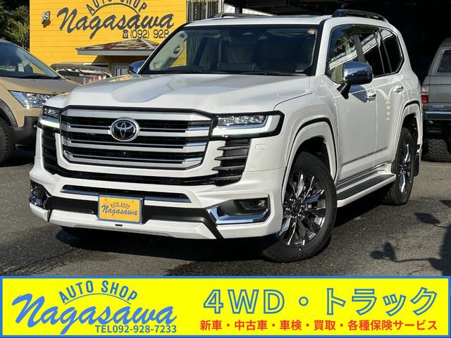 ランドクルーザー(トヨタ) ＺＸ　ＺＸ　寒冷地仕様車　モデリスタフルエアロ　リアスポイラー　モデリスタリアバンパーステップガード　ＪＢＬサウンドシステム　リアエンタテイメント　ＥＴＣ２．０　ＩＴＳコネクト　クールボックス　デフロック 中古車画像