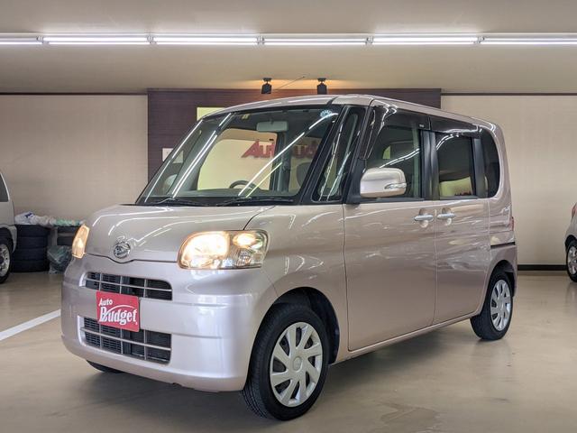 タント(ダイハツ) Ｘ　ワンオーナー　禁煙　電動スライド　ナビ　ＴＶ　スマキー 中古車画像