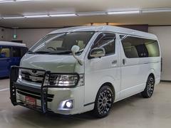 トヨタ　ハイエースワゴン　ＧＬ　キャンピング仕様　走行１万Ｋ台　フリップダウンモニター