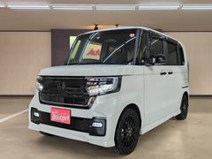 N-BOXカスタム Lターボ スタイル+ブラック ワンオーナー 禁煙車 車検整備付 走行3万K台 衝突軽減ブレーキ レーンアシスト 両側電動スライドドア 純正ナビ フルセグTV バックカメラ シートヒーター ハーフレザー 取説整備手帳 ETC 保証付 中古車画像