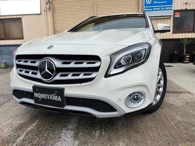 メルセデス・ベンツ ＧＬＡクラス ＧＬＡ１８０　レーダーセーフティパッケージ　シートヒーター　ハーフレザーシート　プッシュスタート　パワーテールゲート　純正ナビ　フルセグＴＶ　パークトロニック