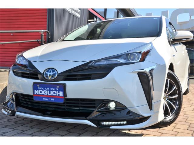 トヨタ プリウス Ｓ 純正ＯＰ＆ＴＲＤ＆後付けパーツ７１万円以上付き 後期 ＴＲＤフルエアロの中古車｜グーネット中古車