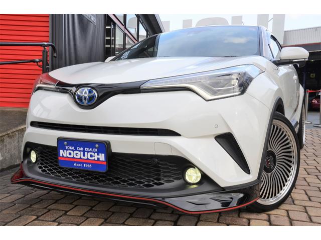 トヨタ Ｃ－ＨＲ Ｇ フルカスタム 純正オプション＆新品含む後付けパーツなんと１１８万円以上付 純正オプションフルエアロの中古車｜グーネット中古車