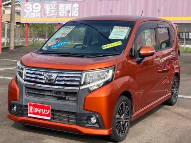 ダイハツ ムーヴ カスタム　ＲＳ　ＳＡ　車検令和６年６月　走行２８０００ｋｍ　オートエアコン　純正アルミホイール　純正ナビ　Ｂｌｕｅｔｏｏｔｈ接続　ドライブレコーダー取付