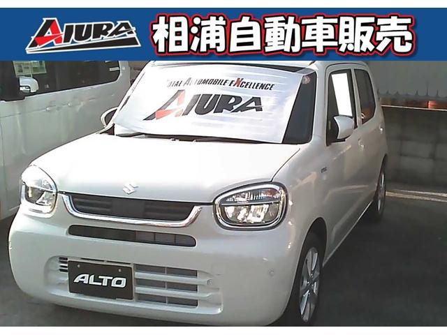 アルト(スズキ) ハイブリッドＸ　ＳＵＺＵＫＩセーフティサポート　スマートキー　運転席＋助手席シートヒーター　ＵＶカットガラス　ＵＳＢソケット　ＳＲＳエアバック　アイドリングストップ　ＬＥＤヘッドライト　フルオートエアコン 中古車画像