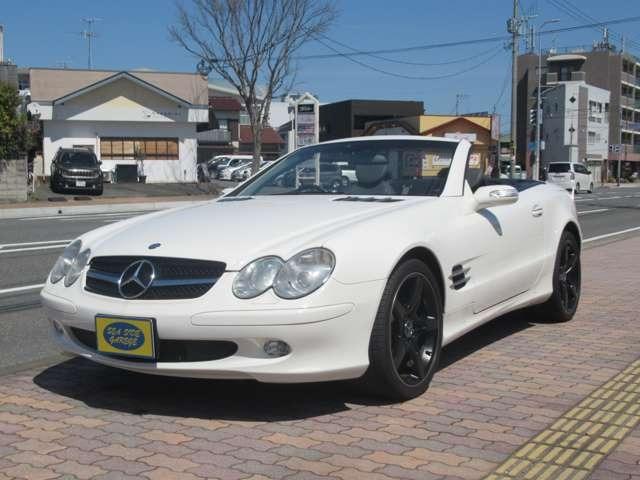 ＳＬ３５０　電動オープン　メモリーナビ　フルセグ　バックカメラ　ＥＴＣ　ドラレコ　クルコン　シートヒーター　キーレス　１９インチアルミ　革シート　電動シート　ＨＩＤ