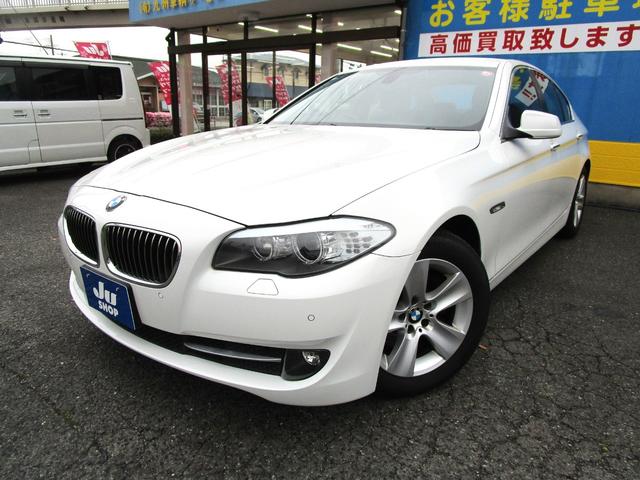 ＢＭＷ ５シリーズ ５２８ｉ　純正フルセグＨＤＤナビ　本革シート　前席Ｐシート