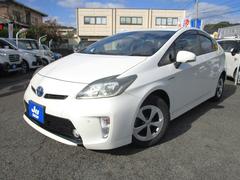 プリウス S 純正フルセグナビ バックカメラ HID ETC アイドリングストップ搭載 BLUETOOTH対応 プッシュスタート イモビライザー DVD再生可能 AUTOエアコン 中古車画像