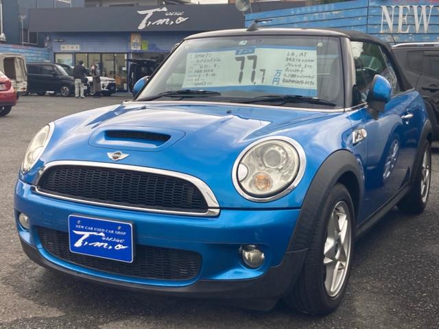 ＭＩＮＩ ＭＩＮＩ クーパーＳ　コンバーチブル　純正１６インチアルミホイール　パドルシフト