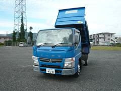 キャンター 全低床ダンプ 全低床3tダンプ インパネ式5MT ドラレコ ETC新明和製 メンテナンスノート ダンプ取扱説明書付属 整備記録簿付属 キーレスエントリー 運転席エアバッグエアコン チューナー 3人乗り PW 中古車画像