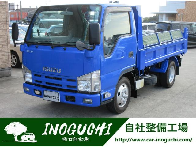 いすゞ エルフトラック 全低床 ２トンダンプ ２ｔダンプ ５速マニュアルの中古車 グーネット中古車