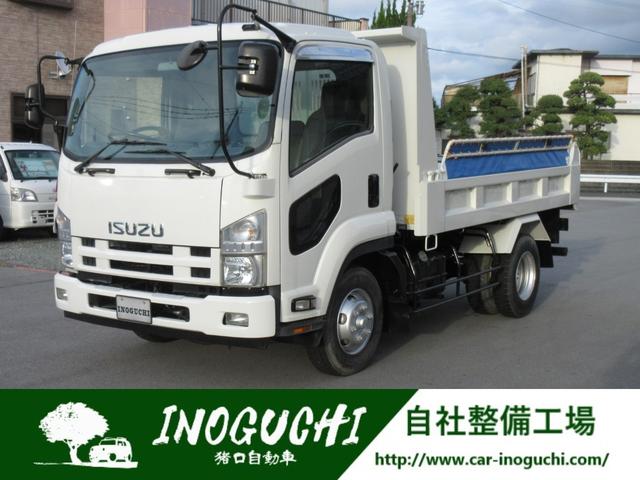 　ダンプ　４トン　４ｔ　荷台全塗装済み　コボレーン　６ＭＴ　６速マニュアル車　ディーゼルターボ　左電動格納ミラー　キーレス　運転席エアバッグ