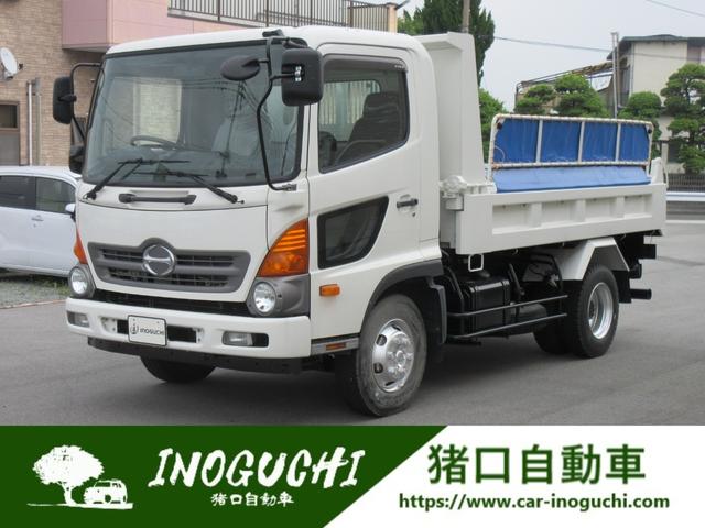 ダンプ　４トン　４ｔ　電動コボレーン　ＡＴ　オートマ　荷台塗装済み　ディーゼルターボ　荷台ピン付き　左電動格納ミラー　ＥＴＣ
