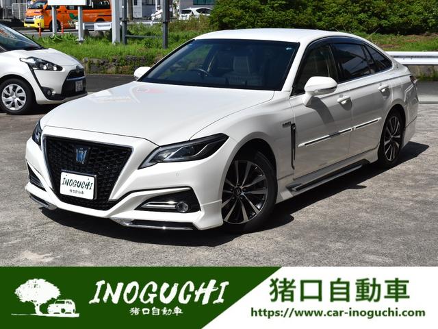 クラウンハイブリッド(トヨタ) Ｓ　Ｃパッケージ　モデリスタエアロ　ワンオーナー　ドライブレコーダー　トヨタセーフティセンス　衝突被害軽減システム　ナビ　ブルートゥース　リヤフィルム　フルセグＴＶ　ヘッドアップディスプレイ　ＬＥＤライト　禁煙車 中古車画像