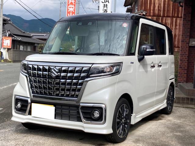 ハイブリッドＸＳ　届け出済未使用車　スマートキー　フォグランプ　車検令和８年６月　両側パワースライド　オートエアコン　シートヒーター　ツートンルーフ　禁煙車　レーンアシスト　オートエアコン