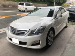 クラウンハイブリッド  サンルーフ ナビTV Bモニター パワーシート ミラーウィンカー スマートキー プッシュスタートボタン 車検令和9年2月まで 中古車画像