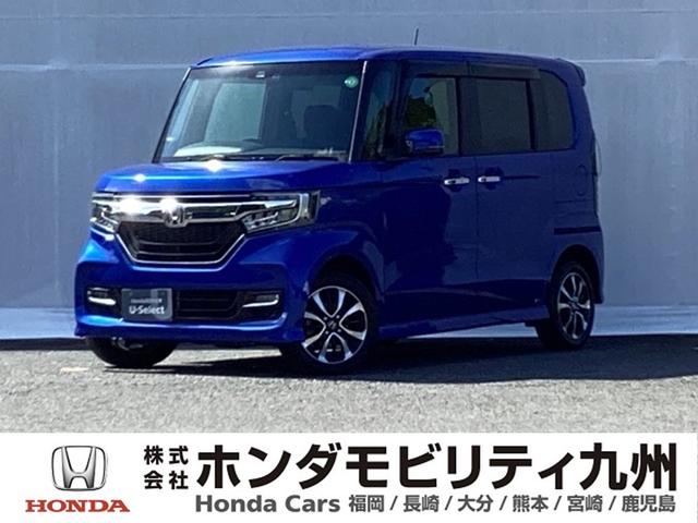Ｎ－ＢＯＸカスタム Ｇ・Ｌホンダセンシング　メモリーナビ　ドラレコ　ＥＴＣ　禁煙　エアコン　衝突被害軽減装置　シ－トヒ－タ－　ＶＳＡ　パワーウィンドウ　エアバック　Ｗ電動スライド　ベンチシート　４ＷＤ車　キーフリー　地デジ　サイドエアバック（1枚目）