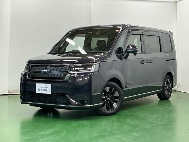 ステップワゴン(ホンダ) ｅ：ＨＥＶスパーダ　ドラレコ　ナビ　Ｒカメラ　ブルートゥース　フルオートエアコン　ＥＳＣ　シートヒータ　オートライト　キーフリー　ＬＥＤヘッドランプ　イモビ　ＡＢＳ　リアカメラ　スマートキ　ＵＳＢポート　ＥＣＯモード 中古車画像