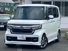 ホンダ　Ｎ−ＢＯＸカスタム　Ｌ　ギャザズ９インチメモリーナビ　前後ドライブレコーダー　ＥＴＣ付き