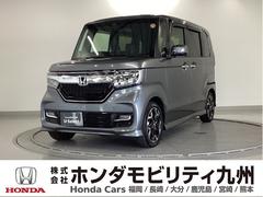 N-BOXカスタム G・Lターボホンダセンシング 純正ナビ フルセグ リアカメラ 両側PWスライドドア Bモニタ Iストップ セキュリティー USB接続 クルーズコントロール ナビTV キーレスエントリー VSA ベンチS LEDランプ ターボモデル 中古車画像