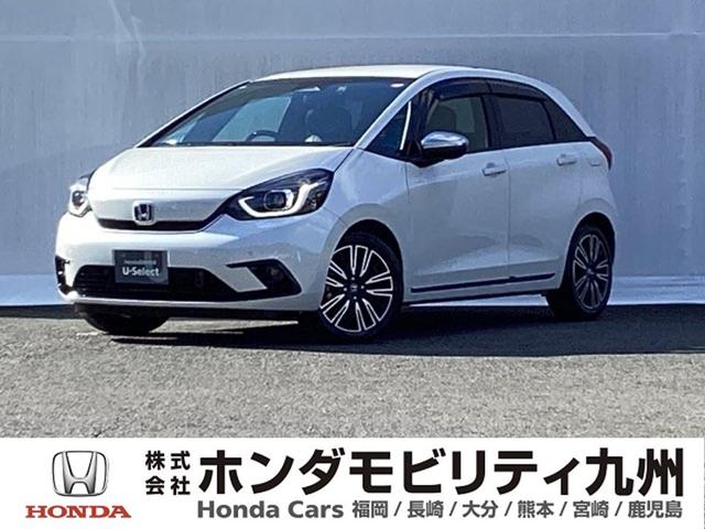 フィット(ホンダ) ｅ：ＨＥＶリュクス　メモリーナビ　ドラレコ　リアカメラ　ＥＴＣ　誤発進抑制機能　ＬＥＤ 中古車画像