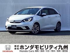 フィット e:HEVリュクス メモリーナビ ドラレコ リアカメラ ETC 誤発進抑制機能 LED シートヒーター クルーズコントロール セキュリティアラーム ドライブレコーダー DVD VSA フルセグ サイドエアバッグ キーレス 中古車画像