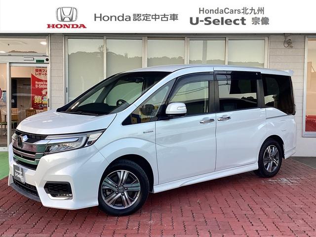 ステップワゴンスパーダ スパーダハイブリッドＧ・ＥＸホンダセンシング　純正ナビ・両側電動スライドドア・バックカメラ・リア席モニター（1枚目）