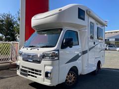 ハイゼットトラック JP STAR HAPPY1 4WD 20インチTVモニター FFヒーター インバーター リチウムイオンバッテリー ギャレー リアサイクルキャリア 収納BOX スタビライザー 14インチアルミホイール ETC ミラー型ドラレコ 中古車画像