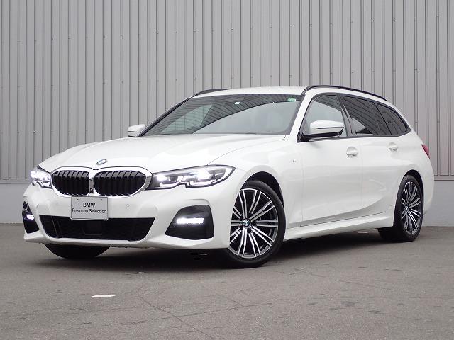 ３２０ｉツーリング　Ｍスポーツ　ハイラインパッケージ　全国２年保証　１８インチアルミホイル　衝突軽減ブレーキ　車線逸脱システム　レーンチェンジワーニング　追従式クルーズコントロール　ＥＴＣ内臓ミラー　ブラックレザーシート　ワイヤレス充電