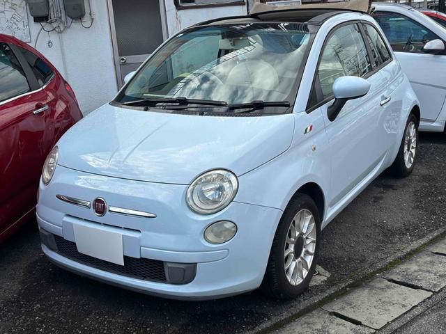 ５００Ｃ(フィアット) １．２　ポップ　ＥＴＣ　アルミホイール　キーレスエントリー　ＡＴ　盗難防止システム　ＡＢＳ　ＣＤ　エアコン　パワーステアリング　パワーウィンドウ 中古車画像