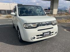 日産　キューブ　１５Ｘ　Ｖセレクション　希少ガラスルーフ付き　ベンチシート