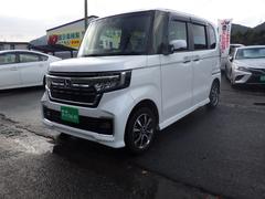 N-BOXカスタム L・スロープ 純正メモリーナビ、地デジフルセグTV、Bluetoothオーディオ、バックモニター、ETC、両側パワースライドドア、インテリジェントキー、純正アルミホイール、スロープ付き 中古車画像