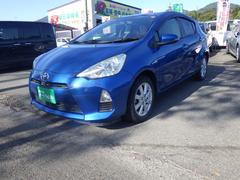 アクア S 社外メモリーナビ、地デジフルセグTV、インテリジェントキー、純正アルミホイール、プッシュスタート、電動格納ドアミラー、シートリフター 中古車画像