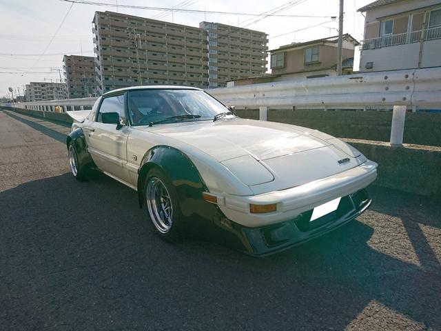 マツダ サバンナ　ＲＸ－７　前後オーバーフェンダー　ＥＲＣマフラー