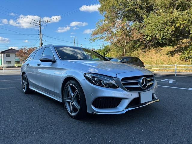 Ｃクラスステーションワゴン(メルセデス・ベンツ) Ｃ２００　ステーションワゴン　スポーツ本革仕様　黒革　シートヒーター　Ｐバックドア 中古車画像