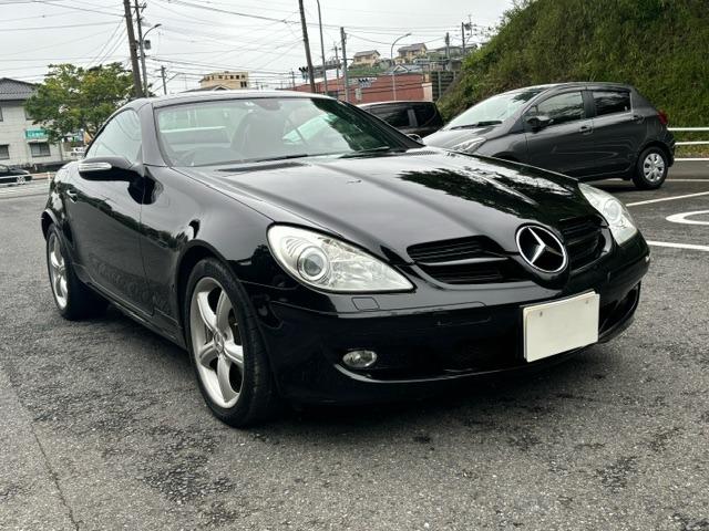 ＳＬＫ(メルセデス・ベンツ) ＳＬＫ３５０　ハーマンカードン　黒革　シートヒーター　ＥＴＣ　純正１７インチアルミ　クルーズコントロール 中古車画像