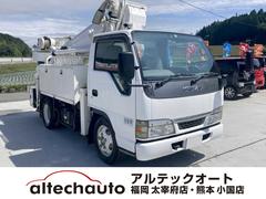 いすゞ　エルフトラック　　高所作業車　アイチＵ−４９１　作業床高さ１３ｍ