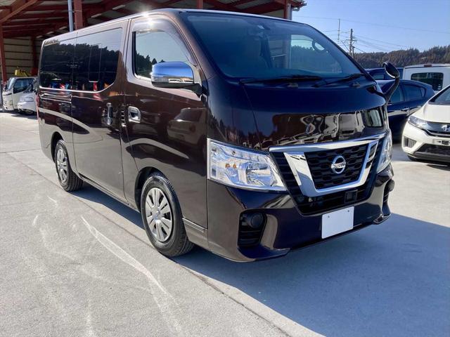 日産 ＮＶ３５０キャラバンバン ロングＶＸ　１．０ｔ／ＤＡＴ／ガソリン／３（６）人乗り／純正フルセグナビ／バックカメラ／ドライブレコーダー／Ｂｌｕｅｔｏｏｔｈ接続／ＥＴＣ／パーキングアシスト／ＣＤ／キーレスキー／電動格納ミラー／パワーウィンドウ