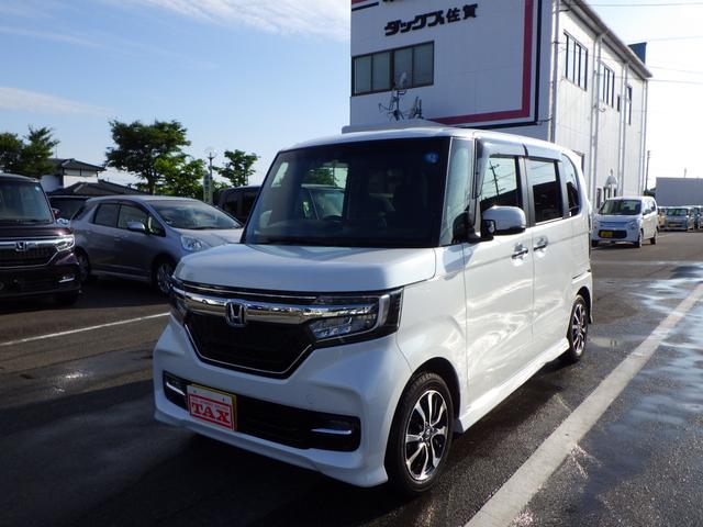 Ｎ−ＢＯＸカスタム(ホンダ) Ｇ・Ｌホンダセンシング　車検整備　ワンオーナー禁煙車　フルセグナビ　ブルートゥース　ＤＶＤ　バックカメラ 中古車画像