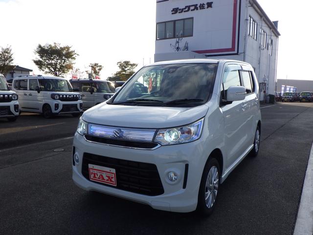 ワゴンＲスティングレー(スズキ) Ｘ　ワンオーナー禁煙車　車検整備　スズキ純正ナビ　ワンセグＴＶ　ブルートゥース　ＵＳＢ　バックカメラ　ステリモスイッチ　ディスチャージヘッドライト　オートライト　フルオートエアコン　シートヒーター 中古車画像