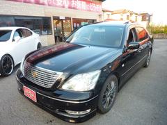 セルシオ eR仕様 純正フルエアロ サンルーフ 本革エアーシート 18アルミ リア3面フィルム DVDナビ DVD再生 ETC バックカメラ クリアランスソナー 中古車画像