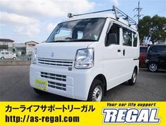 エブリイ PA 4AT車 AM/FMラジオ ETC車載器 ルーフキャリア エアコンヘッドライトレベライザー 右Fインナー及びサイドメンバー修復 中古車画像