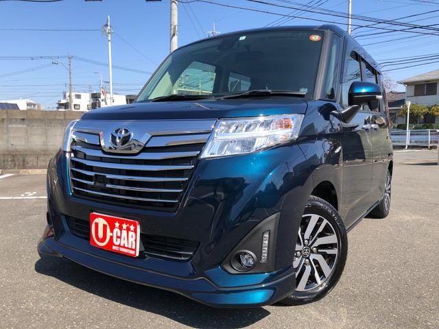 トヨタ ルーミー カスタムｇ ｓ 衝突軽減ブレーキ スマートキー 両側パワースライドドアの中古車 グーネット中古車