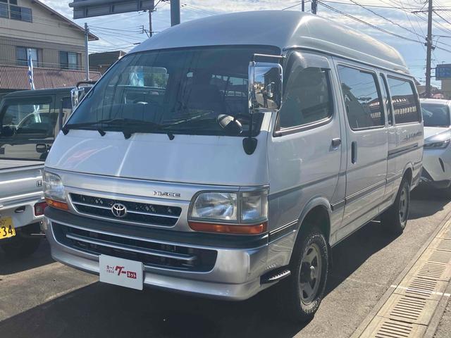 ハイエースバン(トヨタ) 　４ＷＤ　ＥＴＣ　スライドドア　ＡＴ　ＣＤ　カセット　１００Ｖ電源　エアコン　パワーウィンドウ 中古車画像